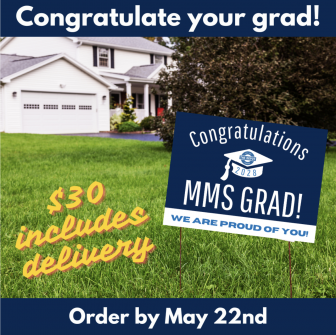 2024 Order lawn signs congratulating Middlesex Middle School grads heren
